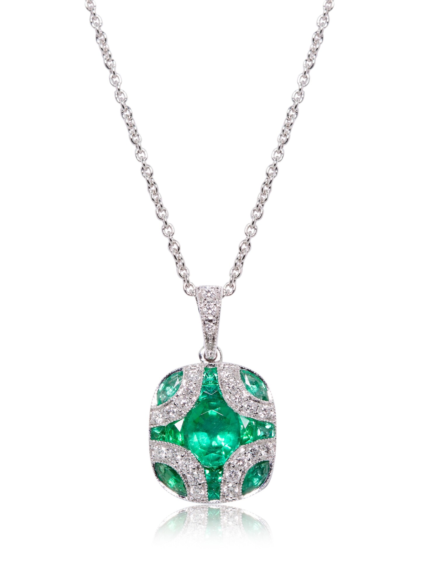 Emerald Constance Pendant