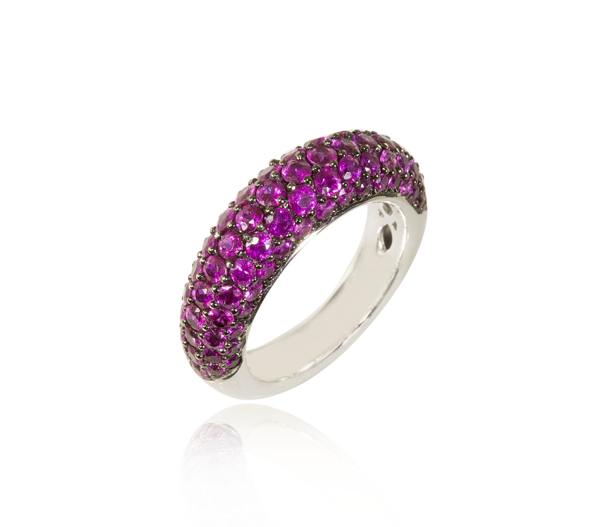Pink Sapphire Party Ring